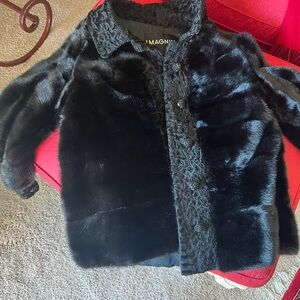 I.Magnin fur coat